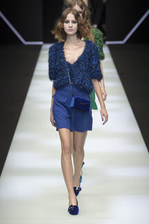 Emporio Armani Fall 2018 Ready-to-Wear , Emporio Armani осень зима 2018 , Fashion show , неделя моды в Милане , MFW , Mainstyles